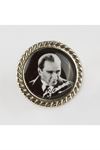 Atatürk Yaka Rozet - Sarı