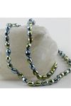 6*8 mm Arpa Kesim Kristal Taş - Yeşil