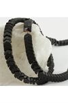 8 mm Mat Çavuş Hematit Doğal Taş - Siyah