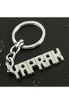 Yaprak İsimli Anahtarlık - Gümüş Rengi