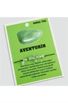 Aventurin Doğaltaşlı İp Bileklik - Yeşil