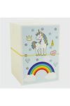 3'lü Unicorn Bileklik Kartı - Mavi