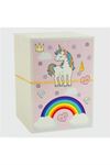 3'lü Unicorn Bileklik Kartı - Pembe