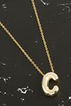 C Harfli Balon Kolye - Sarı