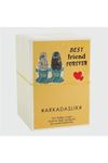 3'lü Arkadaşlık Bileklik Kartı - Sarı