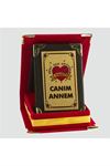 Canım Annem Plaketi - Kırmızı