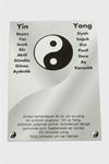 2'li Yin Yang Bileklik Kartı - Beyaz