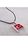 Ay Yıldız Kolye - Kırmızı