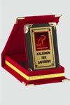 Kalbimin Tek Sahibine Plaketi - Kırmızı