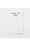 Zirkon Kolye Kartı - Beyaz