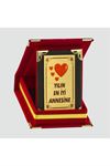 Yılın En İyi Annesine Plaketi - Kırmızı
