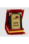 Canım Oğlum Plaketi - Kırmızı