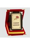 Canım Annem Plaketi - Kırmızı