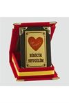 Biricik Sevgilim Plaketi - Kırmızı