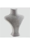 23 cm Manken Anfora Kumaş - Gri