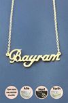 Bayram İsimli Kolye - Sarı