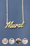 Murat İsimli Kolye - Sarı