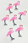 Flamingo Silikonlu Figür 1 Adet - Pembe