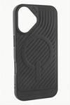 iPhone 16 Plus Lüx Magsaff Gear Silikon Kılıf - Siyah