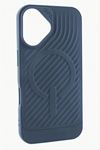 iPhone 16 Plus Lüx Magsaff Gear Silikon Kılıf - Lacivert