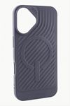 iPhone 16 6.1 Lüx Magsaff Gear Silikon Kılıf - Mor