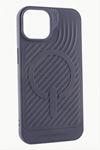 iPhone 14 6.1 Lüx Magsaff Gear Silikon Kılıf - Mor