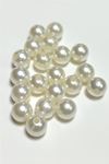 8 mm Delikli İnci Boncuk 500 Gram - Krem