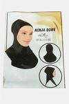 Boyunluklu Geçmeli Ninja Bone - Krem