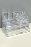 Black Stone 2 Çekmeceli Organizer Set - Şeffaf