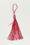 1 Adet Pamuk Püskül 14 cm - Pembe