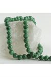 8 mm Fasetli Kesim Ceyt Taşı - Yeşil