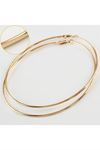 İnce Boru Metal Halka Küpe 8-9-10 cm