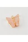 Kelebek Figürlü Kolye Ucu - Kırmızı