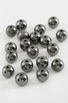8 mm Hematit Taşı 50 Gram - Antrasit