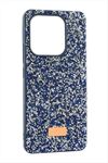 Xiaomi Redmi Note 13 Taşlı Kapak Kılıf - Mavi