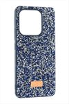 Xiaomi Redmi Note 14 Taşlı Kapak Kılıf - Mor