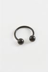 Septum Çelik Piercing 1 Adet - Siyah