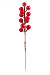 Kokina Dal Yılbaşı Süsü 23 cm - Kırmızı