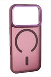 İphone 17 Pro Max Magsaff Kapak Kılıf - Gri