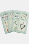 Karışık Tattoo Dövme Sticker 1 Adet - Mavi
