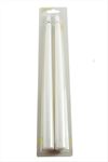 2 Adet Işıklı Şamdan Mum 34 cm - Krem