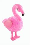 Kuğu Işıklı Biblo 13 cm - Pembe
