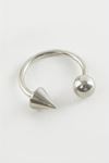 Septum Çelik Piercing 1 Adet - Beyaz