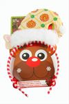 Noel Baba Şapkası Yılbaşı Taç - Sarı