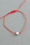 Kalp Yılbaşı Bilekliği - Kırmızı