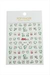 Sünger Tattoo Dövme Sticker - Yeşil