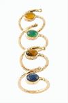 Oval Doğaltaşlı Otantik Yüzük - Lapis