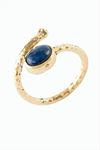 Oval Doğaltaşlı Otantik Yüzük - Lapis