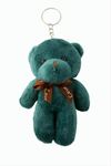 Ayıcık Peluş Çanta Anahtarlık 13 cm - Petrol Yeşili