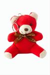 Ayıcık Peluş Çanta Anahtarlık 12 cm - Pembe
